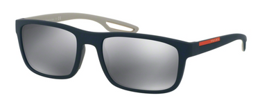 Prada Sport Zonnebril PS 03RS UR55L0 Blue Rubber