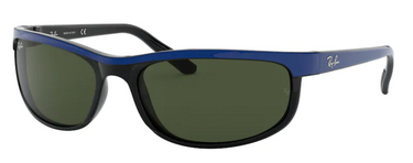 Ray-Ban Predator 2 RB2027 6301 Blue on Black