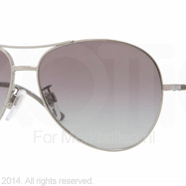 Burberry Zonnebril BE3056 Grijs-Grijs