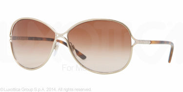 Burberry Zonnebril BE3066 Goud-Bruin