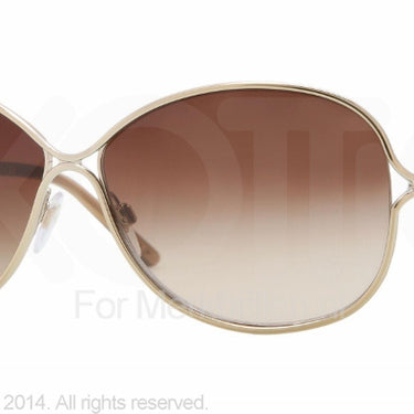 Burberry Zonnebril BE3066 116513 Goud-Bruin