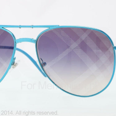 Burberry Zonnebril BE3071 Blue blue grad mirror silver violet