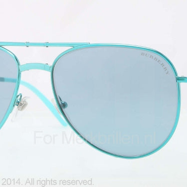 Burberry Zonnebril BE3071 Turquoise blue