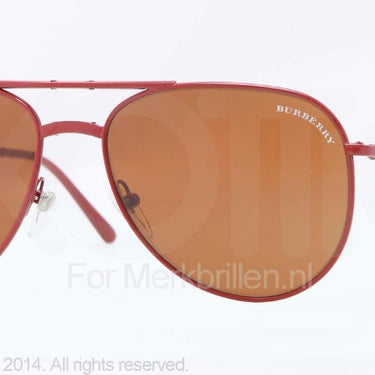Burberry Zonnebril BE3071 Red brown