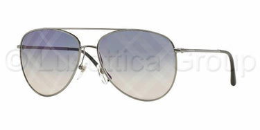 Burberry zonnebril BE3072 Gunmetal clear