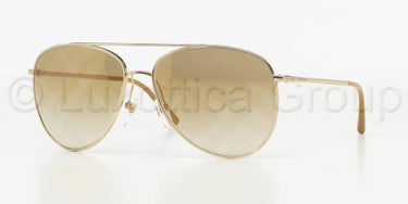Burberry zonnebril BE3072 Goud licht bruin