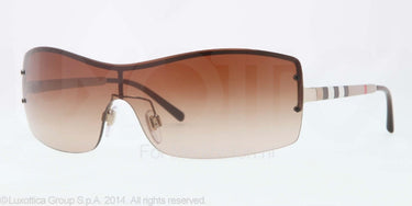 Burberry Zonnebril BE3073 Burberry gold brown gradient