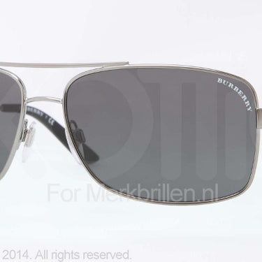 Burberry Zonnebril BE3074 Gunmetal gray