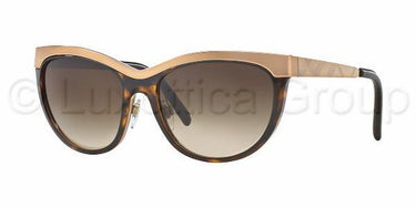 Burberry zonnebril BE3076Q Donker havana