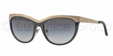 Burberry zonnebril BE3076Q Zwart goud