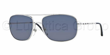 Burberry zonnebril BE3077 Zilver gepolariseerd