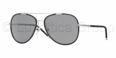 Burberry zonnebril BE3078J Zilver mat-zwart