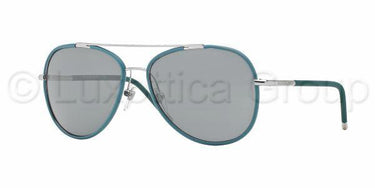 Burberry zonnebril BE3078J Zilver Mat-groen