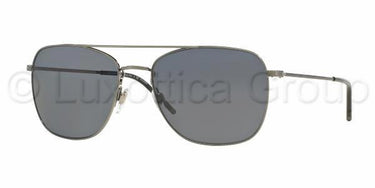 Burberry zonnebril BE3079 Brushed gunmetal gepolariseerd