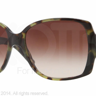 Burberry Zonnebril BE4105M Groen, havana-Bruin