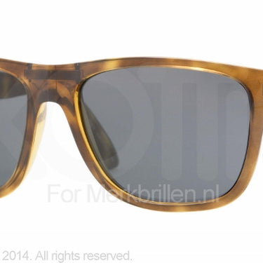 Burberry Zonnebril BE4106 Havana-Grijs