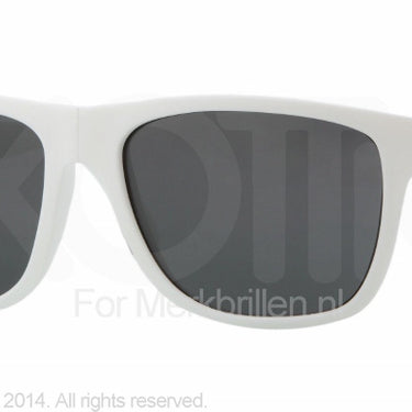 Burberry Zonnebril BE4106 Wit-Grijs