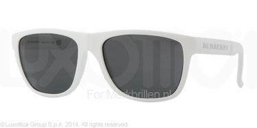 Burberry Zonnebril BE4106 Wit-Grijs