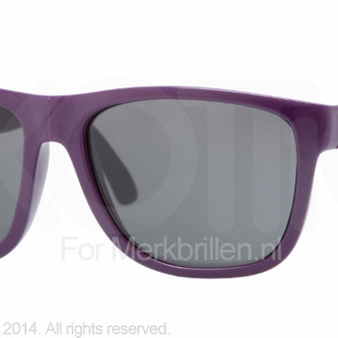 Burberry Zonnebril BE4106 Violet-Grijs