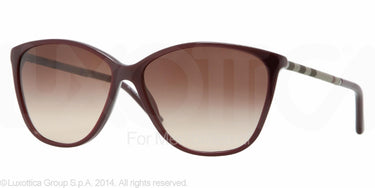 Burberry Zonnebril BE4117 Aubergine-Bruin