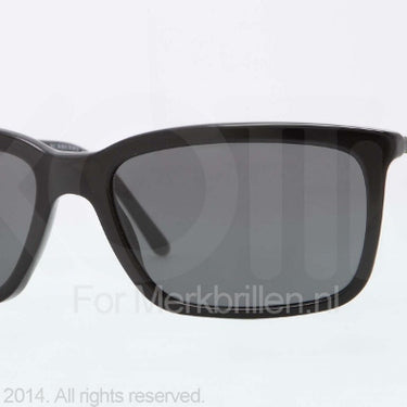 Burberry Zonnebril BE4137 Shiny black grey