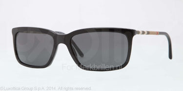 Burberry Zonnebril BE4137 Shiny black grey