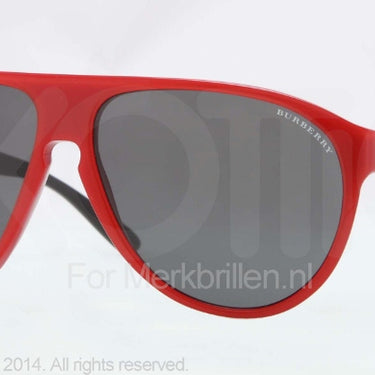 Burberry Zonnebril BE4142 Top transp/red gray
