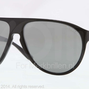 Burberry Zonnebril BE4142 Top transp/black gray mirror silver
