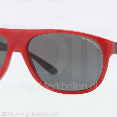 Burberry Zonnebril BE4143 transparant rood