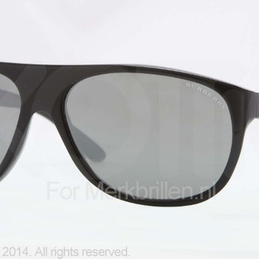 Burberry Zonnebril BE4143 Top transp/black gray mirror silver