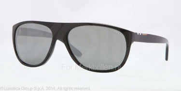 Burberry Zonnebril BE4143 Top transp/black gray mirror silver