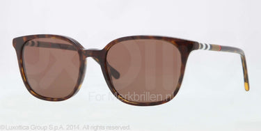 Burberry Zonnebril BE4144 Dark havana brown