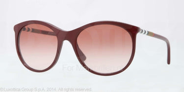 Burberry Zonnebril BE4145 Bordeaux brown gradient
