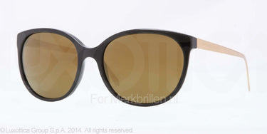 Burberry Zonnebril BE4146 Black brown mirror gold gradient