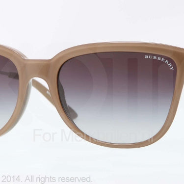 Burberry Zonnebril BE4152 Top trasparent/brown gray gradient