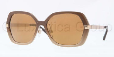 Burberry zonnebril BE4153Q Bruin gradient beige