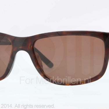 Burberry Zonnebril BE4155 Dark havana brown