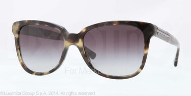 Burberry Zonnebril BE4157 Beige havana gray gradient