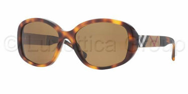 Burberry Zonnebril BE4159 Licht havana gepolariseerd