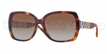 Burberry Zonnebril BE4160 Licht havana gepolariseerd