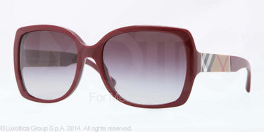 Burberry Zonnebril BE4160 Bordeaux gray gradient