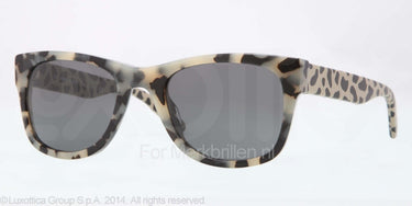 Burberry Zonnebril BE4161Q Light havana gray