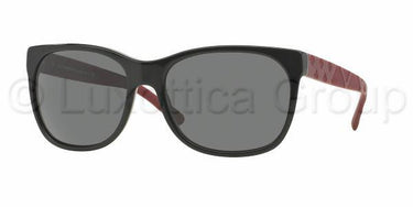 Burberry zonnebril BE4183 Zwart/ rood