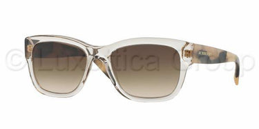 Burberry zonnebril BE4188 Transparant grijs