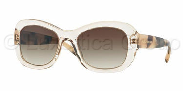 Burberry zonnebril BE4189 Transparant grijs