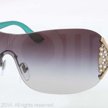 Bvlgari Zonnebril BV6061B Pale gold gray gradient