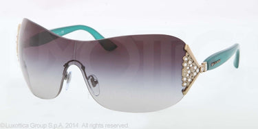 Bvlgari Zonnebril BV6061B Pale gold gray gradient