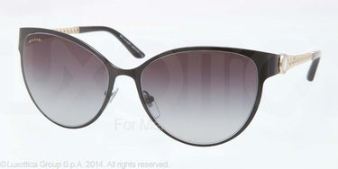 Bvlgari Zonnebril BV6070H Black gray gradient