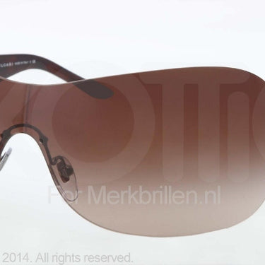 Bvlgari Zonnebril BV6071B Gunmetal brown gradient