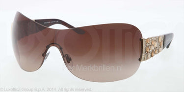 Bvlgari Zonnebril BV6071B Gunmetal brown gradient